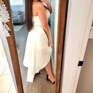 NWOT Crystal Doll Ivory Glitter Dress Sparkle✨️